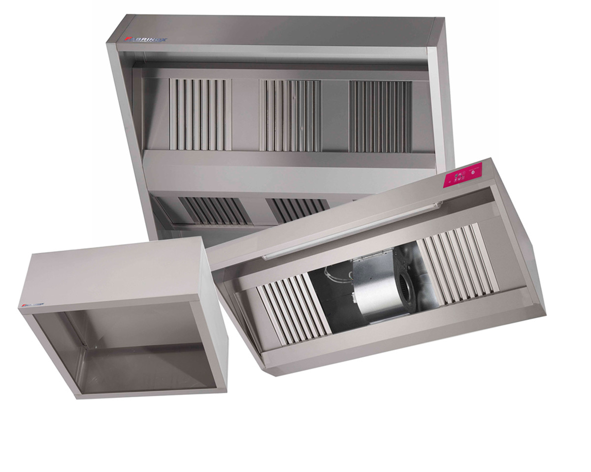 Hottes inox